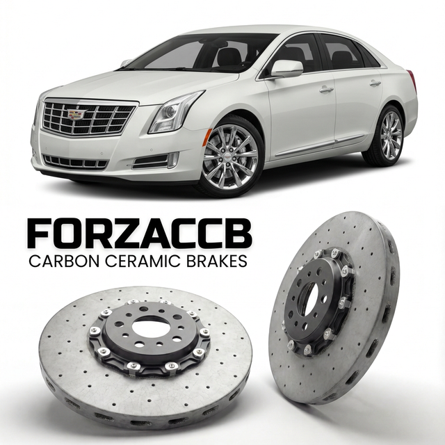 Carbon Ceramic Brake Rotors for Cadillac XTS (2012-2017) | CCB OEM Replacement / Conversion Upgrade Kit