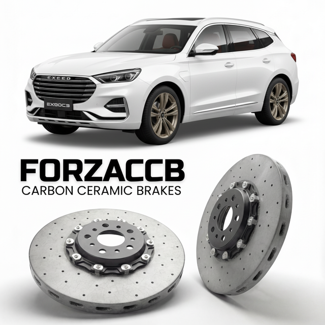 Carbon Ceramic Brake Rotors for Exeed Yaoguang (2023+) | CCB OEM Replacement / Conversion Upgrade Kit