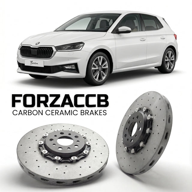 Carbon Ceramic Brake Rotors for Lancia Ypsilon 846, facelift 2021 (2021-2024) | CCB OEM Replacement / Conversion Upgrade Kit