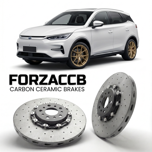 Carbon Ceramic Brake Rotors for BYD Yuan Pro (facelift 2021 (2021+) | CCB OEM Replacement / Conversion Upgrade Kit