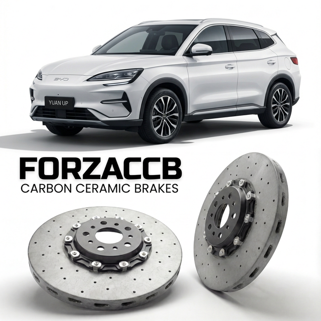Carbon Ceramic Brake Rotors for BYD Yuan Up (2024+) | CCB OEM Replacement / Conversion Upgrade Kit