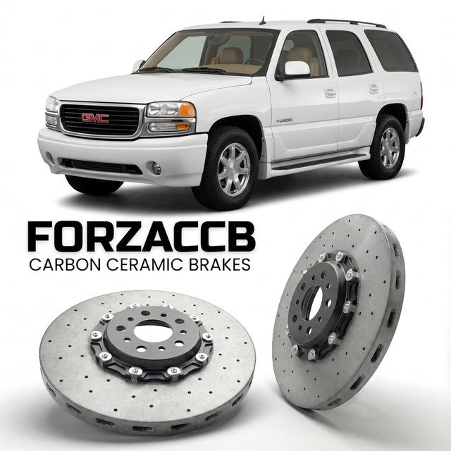 Carbon Ceramic Brake Rotors for GMC Yukon II (GMT800 (2005-2006) | CCB OEM Replacement / Conversion Upgrade Kit
