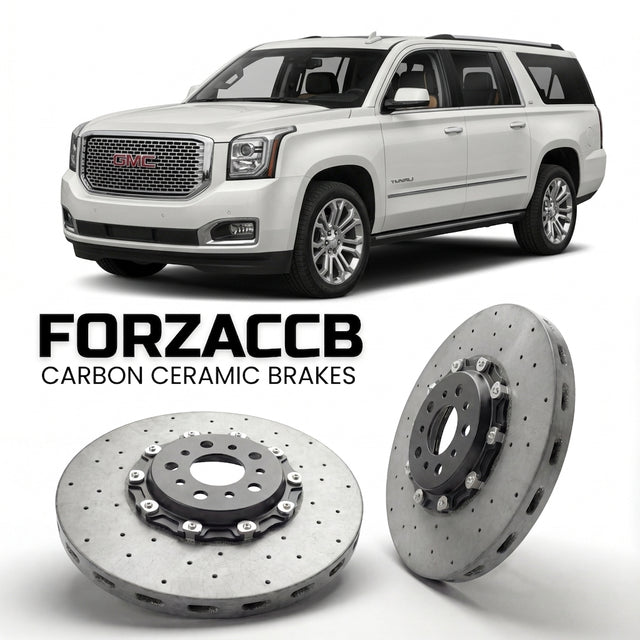 Carbon Ceramic Brake Rotors for GMC Yukon XL IV (2014-2019) | CCB OEM Replacement / Conversion Upgrade Kit