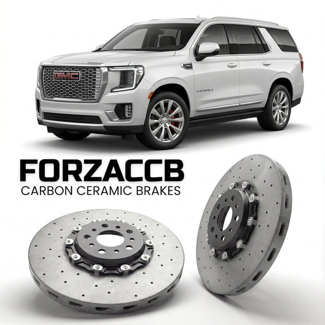 Carbon Ceramic Brake Rotors for GMC Yukon V (2020-2024) | CCB OEM Replacement / Conversion Upgrade Kit