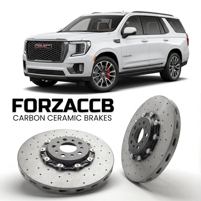 Carbon Ceramic Brake Rotors for GMC Yukon V (facelift 2024 (2024+) | CCB OEM Replacement / Conversion Upgrade Kit
