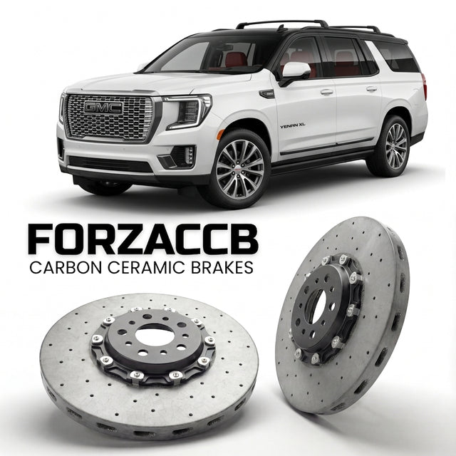 Carbon Ceramic Brake Rotors for GMC Yukon XL V (facelift 2024 (2024+) | CCB OEM Replacement / Conversion Upgrade Kit