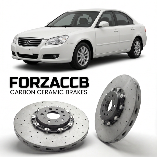 Carbon Ceramic Brake Rotors for ChangAn Z-Chine (2008-2010) | CCB OEM Replacement / Conversion Upgrade Kit