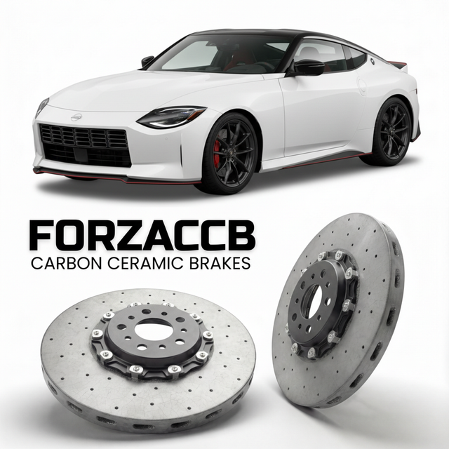 Carbon Ceramic Brake Rotors for Nissan Z NISMO RZ34 (2023+) | CCB OEM Replacement / Conversion Upgrade Kit