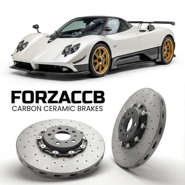Carbon Ceramic Brake Rotors for Pagani Zonda F (2005-2007) | CCB OEM Replacement / Conversion Upgrade Kit