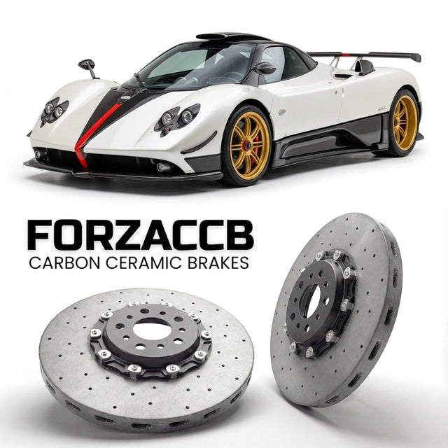 Carbon Ceramic Brake Rotors for Pagani Zonda Cinque (2008-2010) | CCB OEM Replacement / Conversion Upgrade Kit