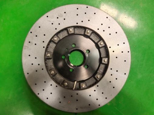 Brake disc before the test